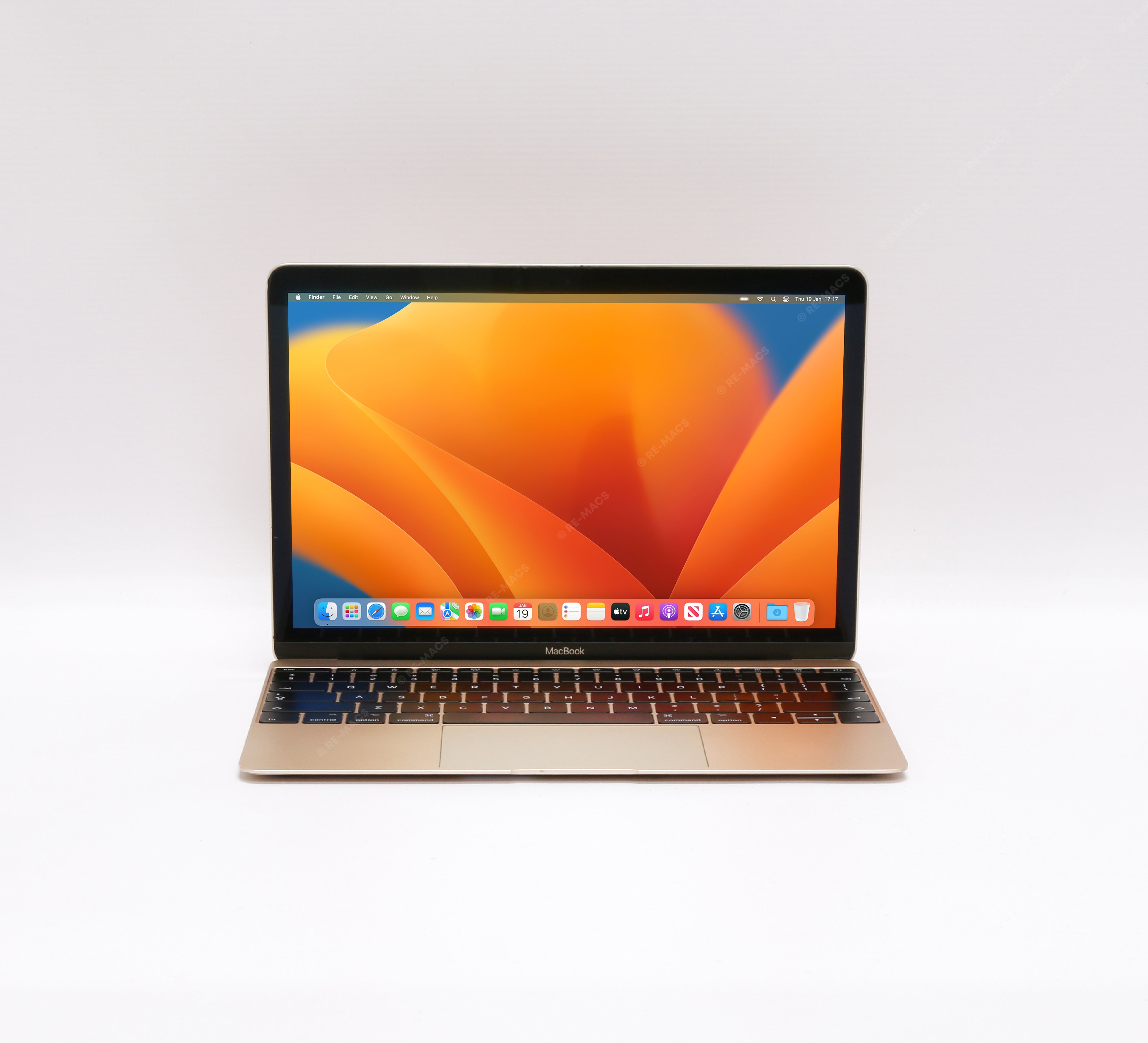 Apple Macbook 12" (2017) Intel Core M 1.2GHz, 8GB RAM, 256GB SSD, Gold - macOS Monterey Refurbished