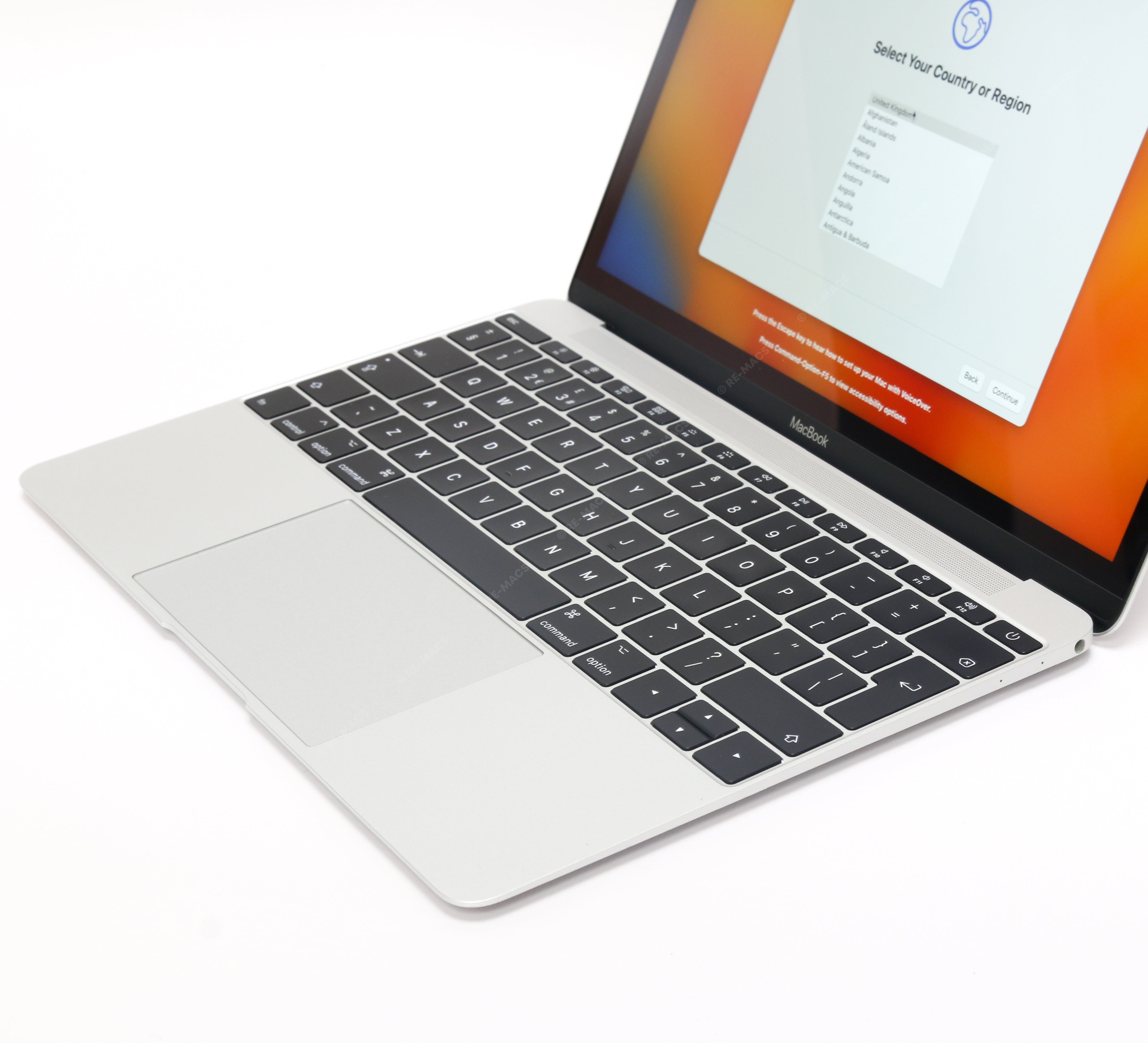 Apple Macbook 12" (2017) Intel Core M 1.2GHz, 8GB RAM, 256GB SSD, Silver - macOS Ventura Refurbished