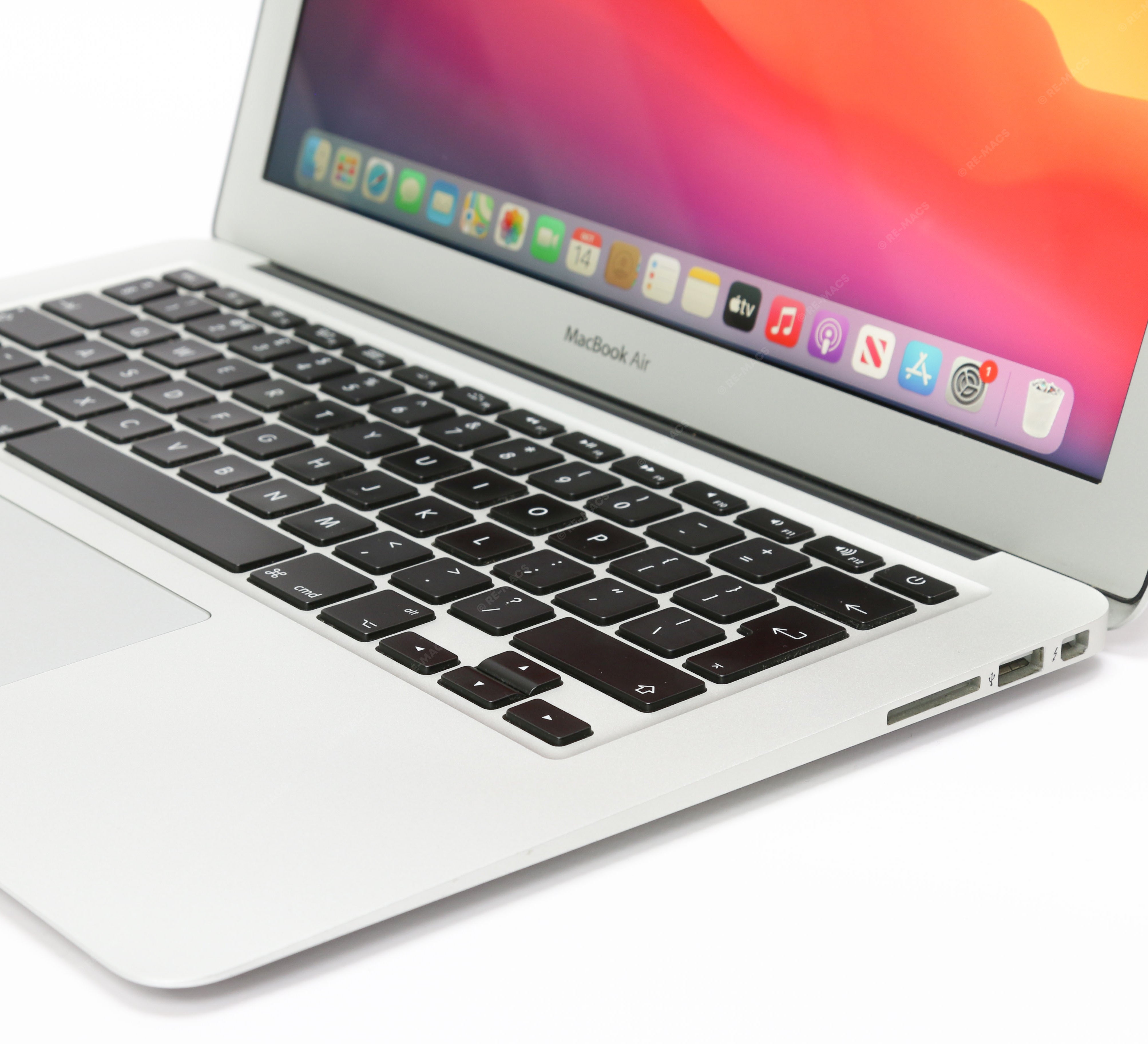 Apple Macbook Air 13" (2014) Intel Core i5 1.4GHz, 8GB RAM, 128GB SSD, Silver - macOS Big Sur Refurbished