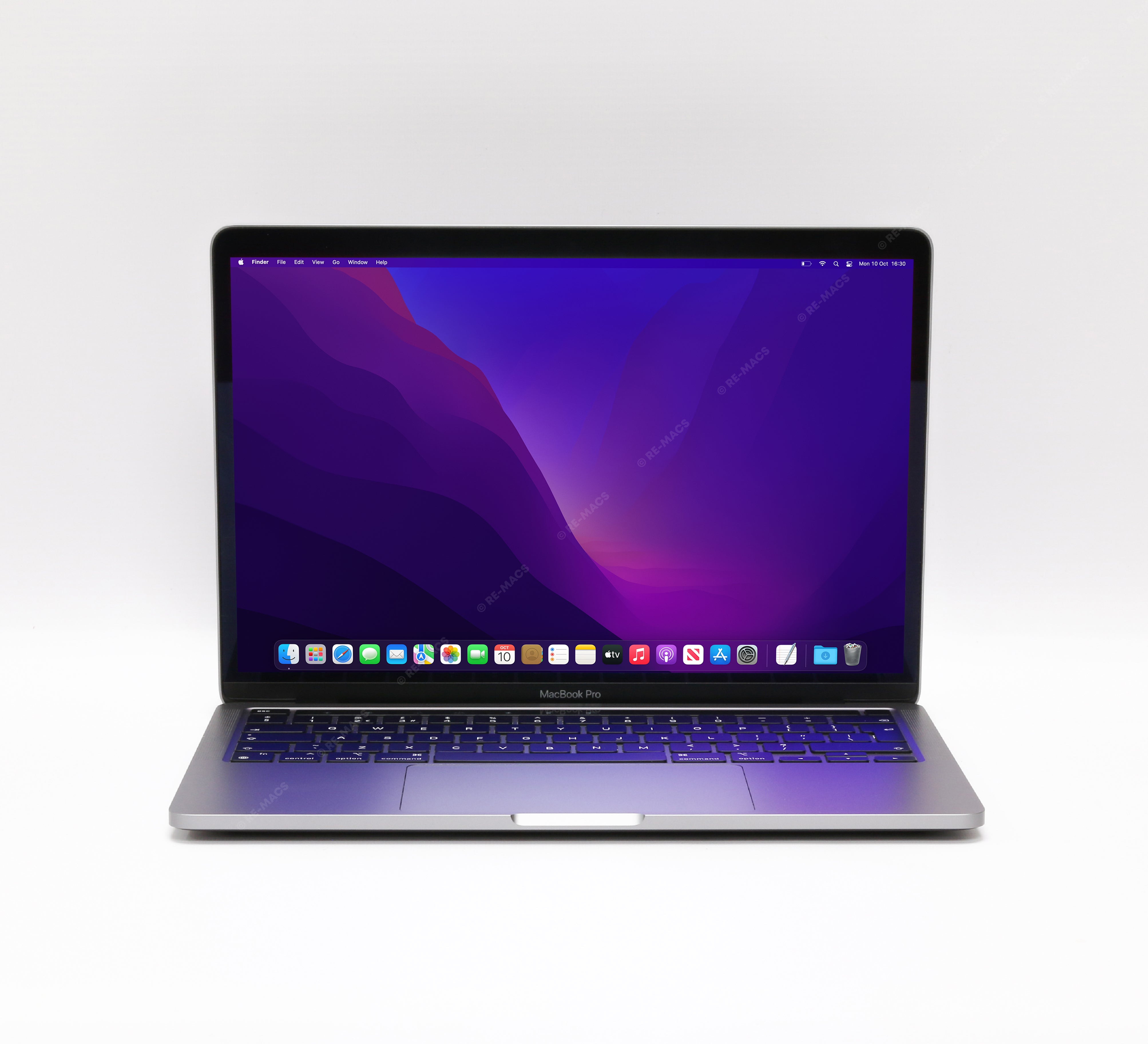 Apple Macbook Pro 13" (2020) Silicon M1, 8GB RAM, 512GB SSD, Space Gray - macOS Tahoe Refurbished
