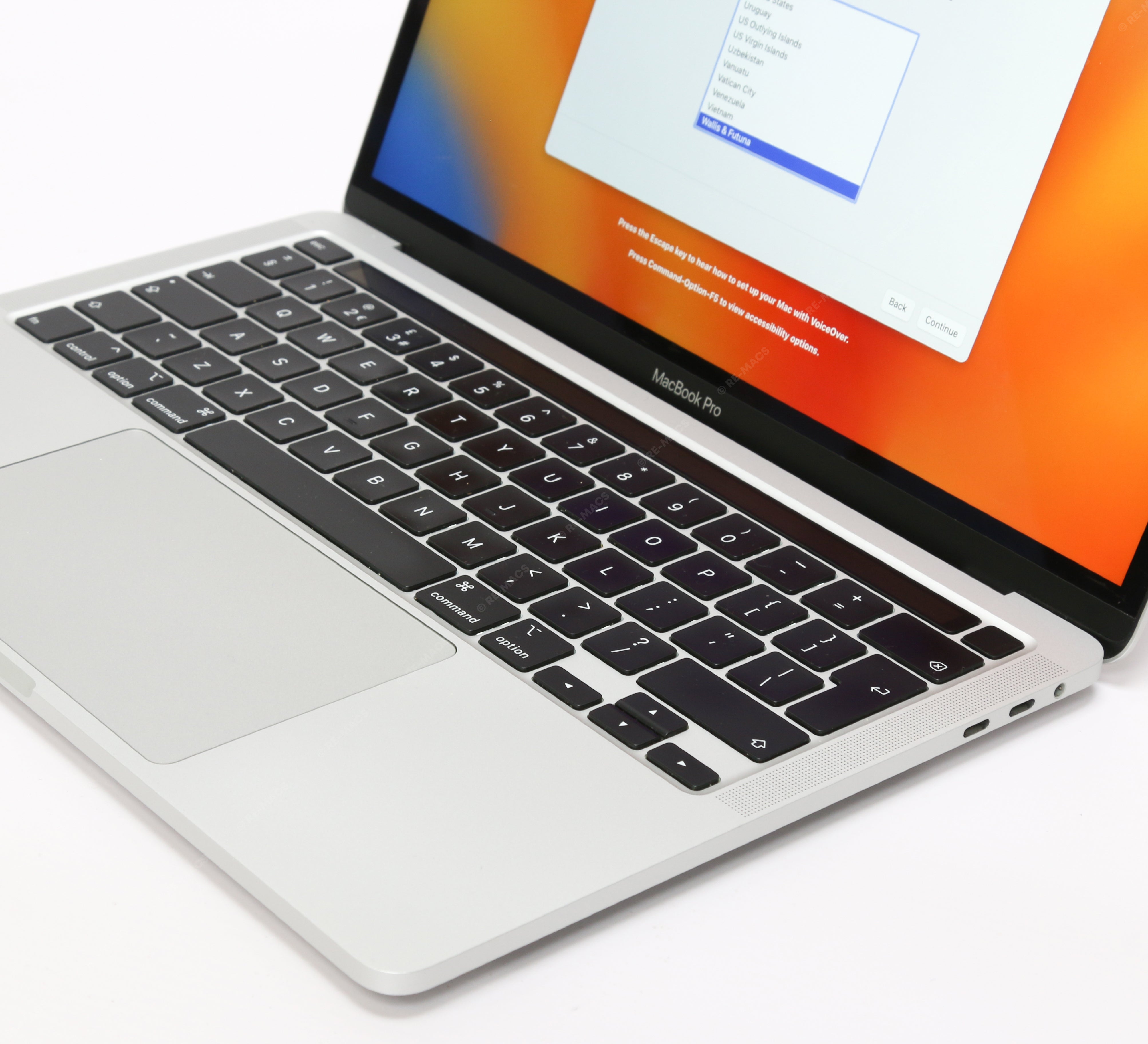 Apple Macbook Pro 13" (2020) Intel Core i5 2.0GHz 16GB RAM, 512GB SSD, Silver - mac OS Sequoia
