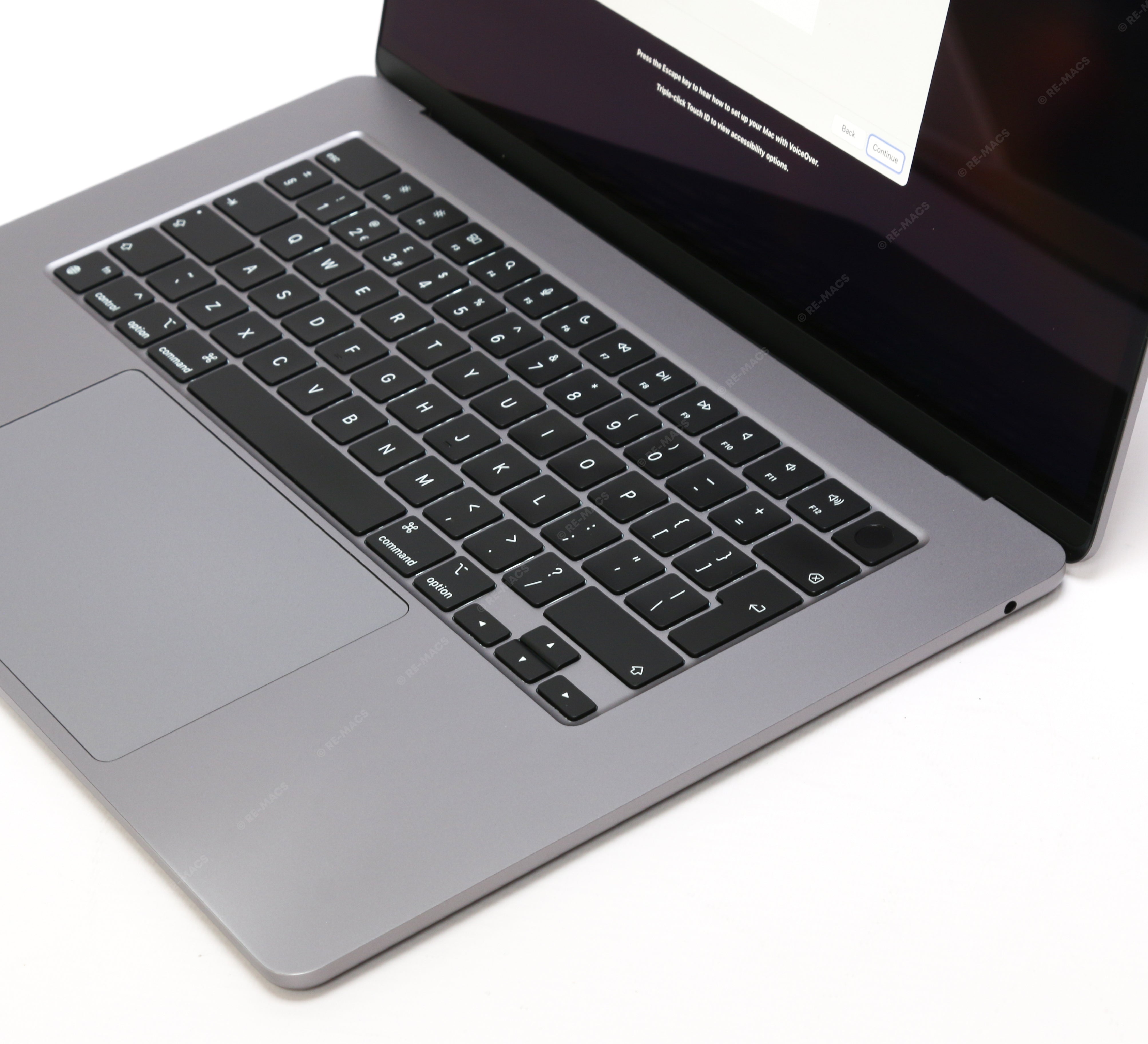 Apple Macbook Air 15" (2024) Silicon M3, 8GB RAM, 256GB SSD, Space Grey - macOS Tahoe Refurbished