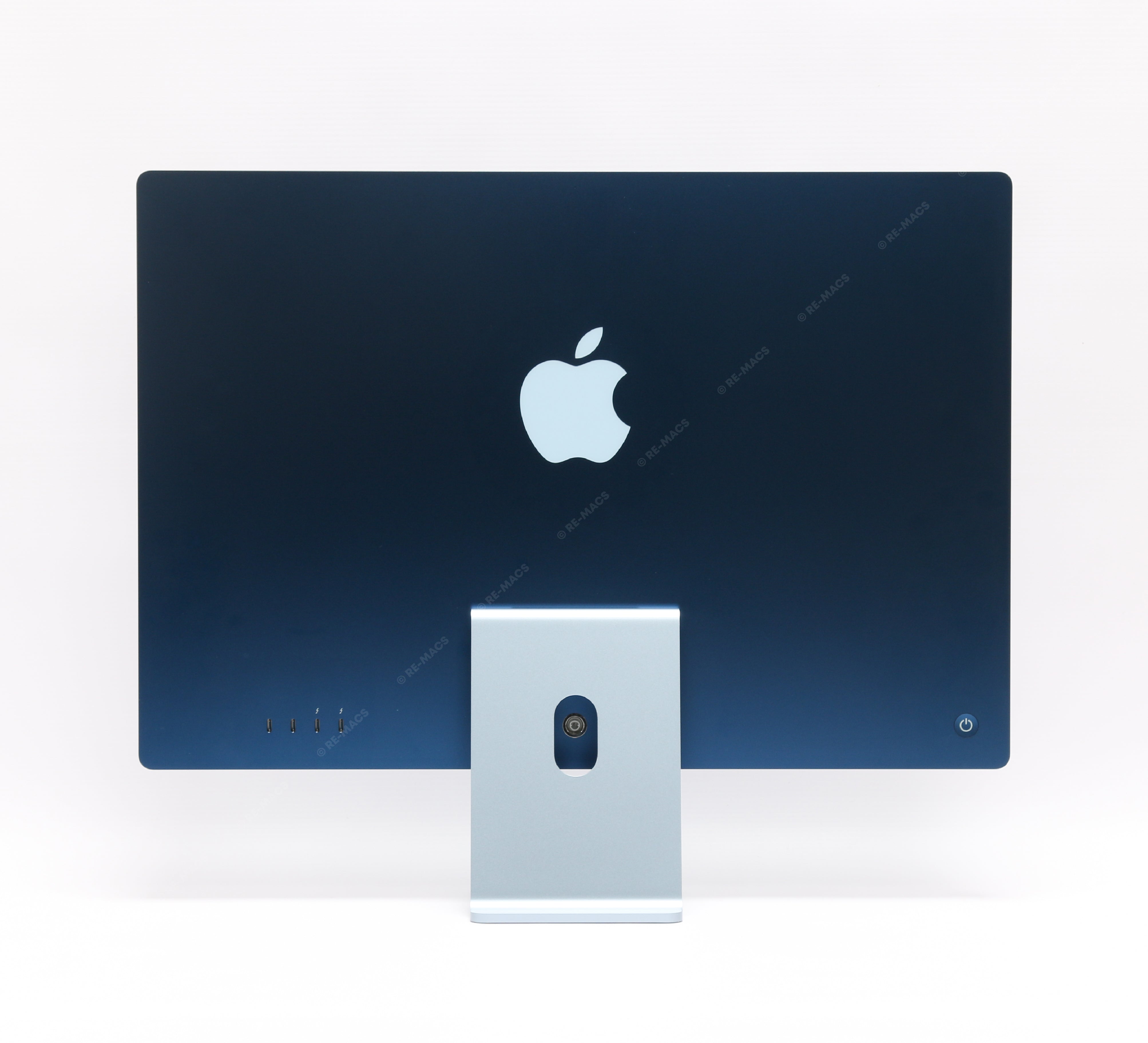 Apple iMac 24" (2021) Silicon M1, 8GB RAM, 256GB SSD, Blue - macOS Tahoe Refurbished
