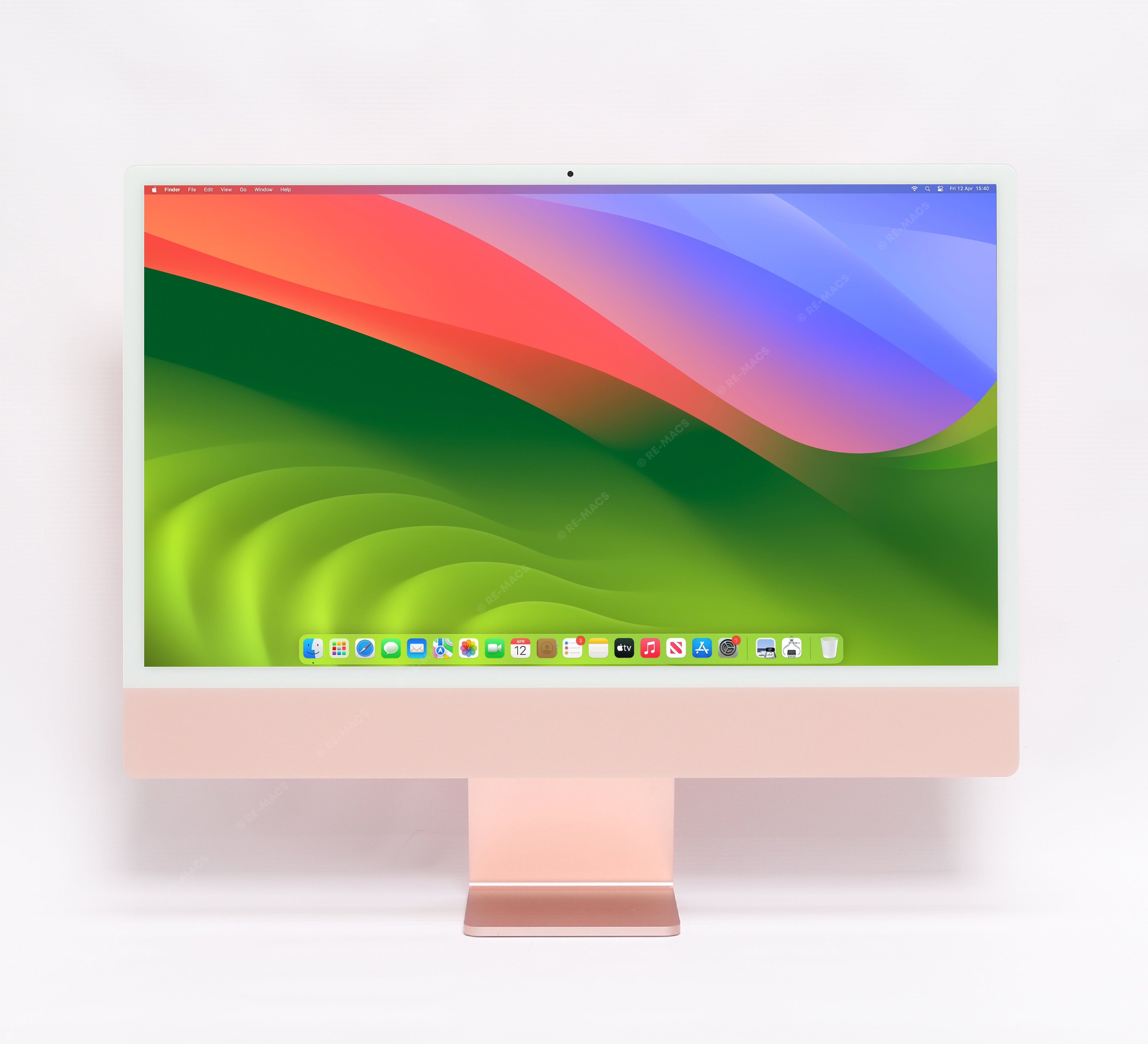 Apple iMac 24" (2021) Silicon M1, 16GB RAM, 1TB SSD, Pink - macOS Tahoe Refurbished