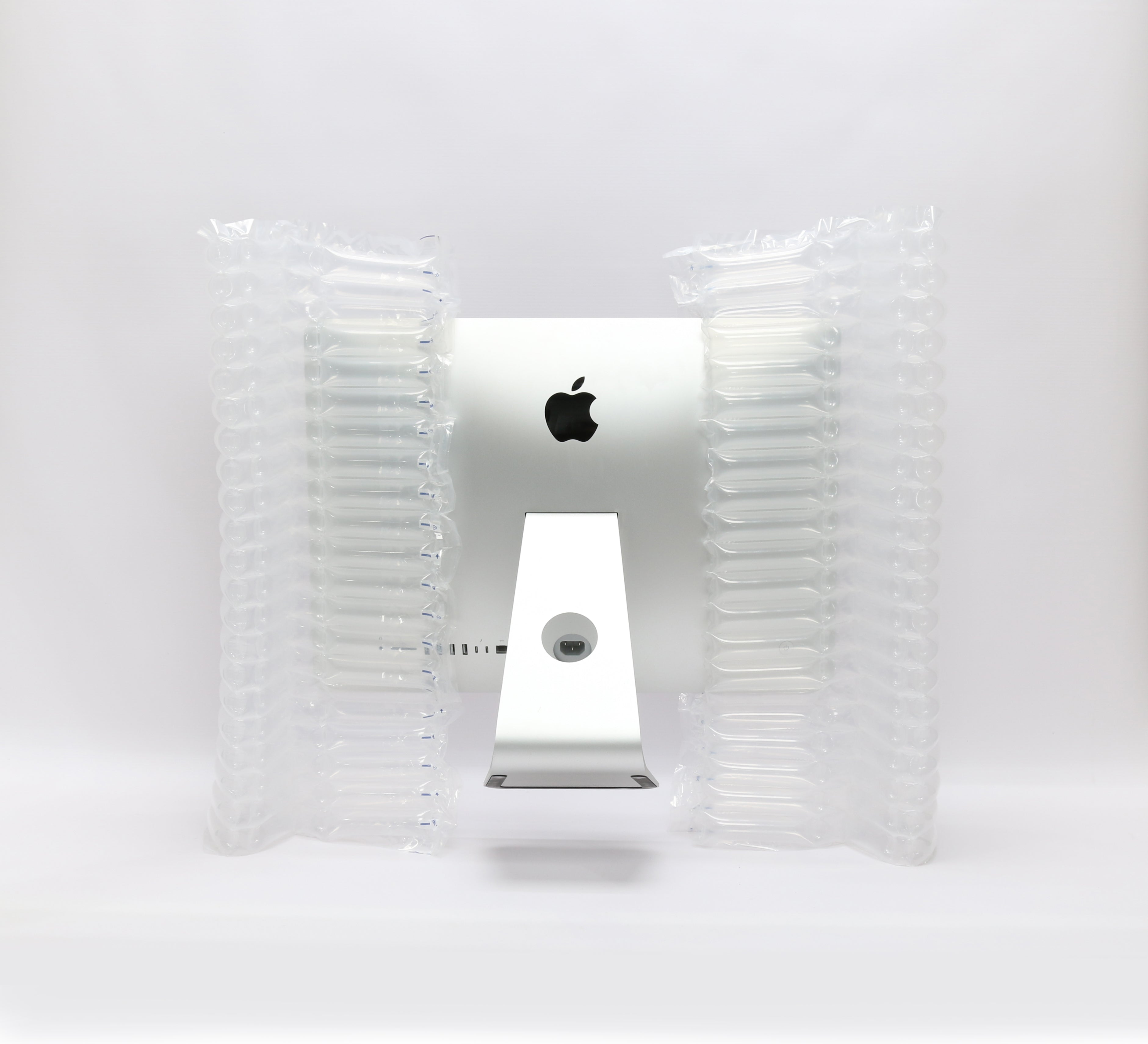 Custom Shipping Box with Blow-Up Inserts for 21" iMacs and Monitors