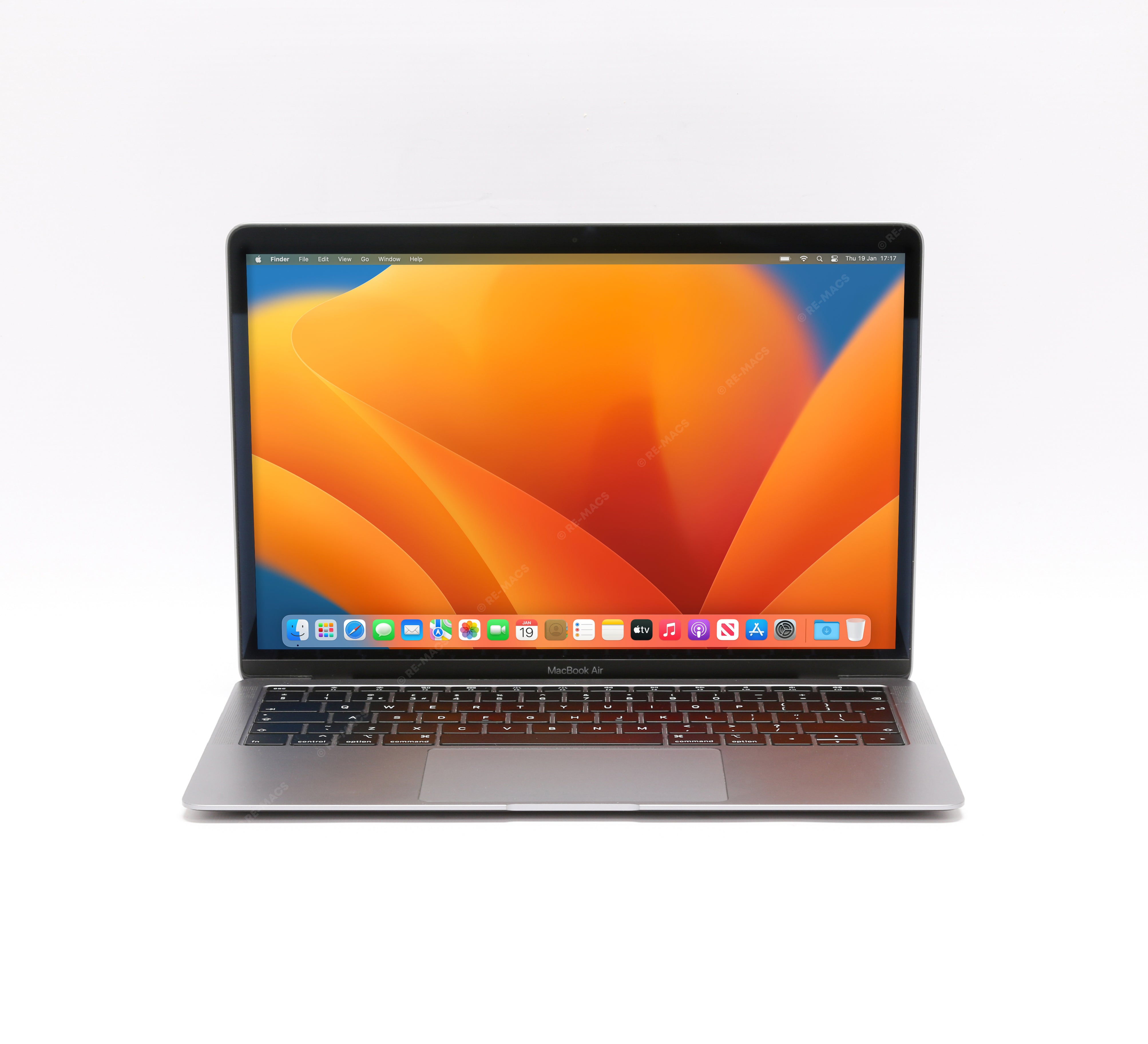 Apple Macbook Air 13" (2018) Intel Core i5 1.6GHz, 8GB RAM, 256GB SSD, Space Gray - macOS Sonoma Refurbished