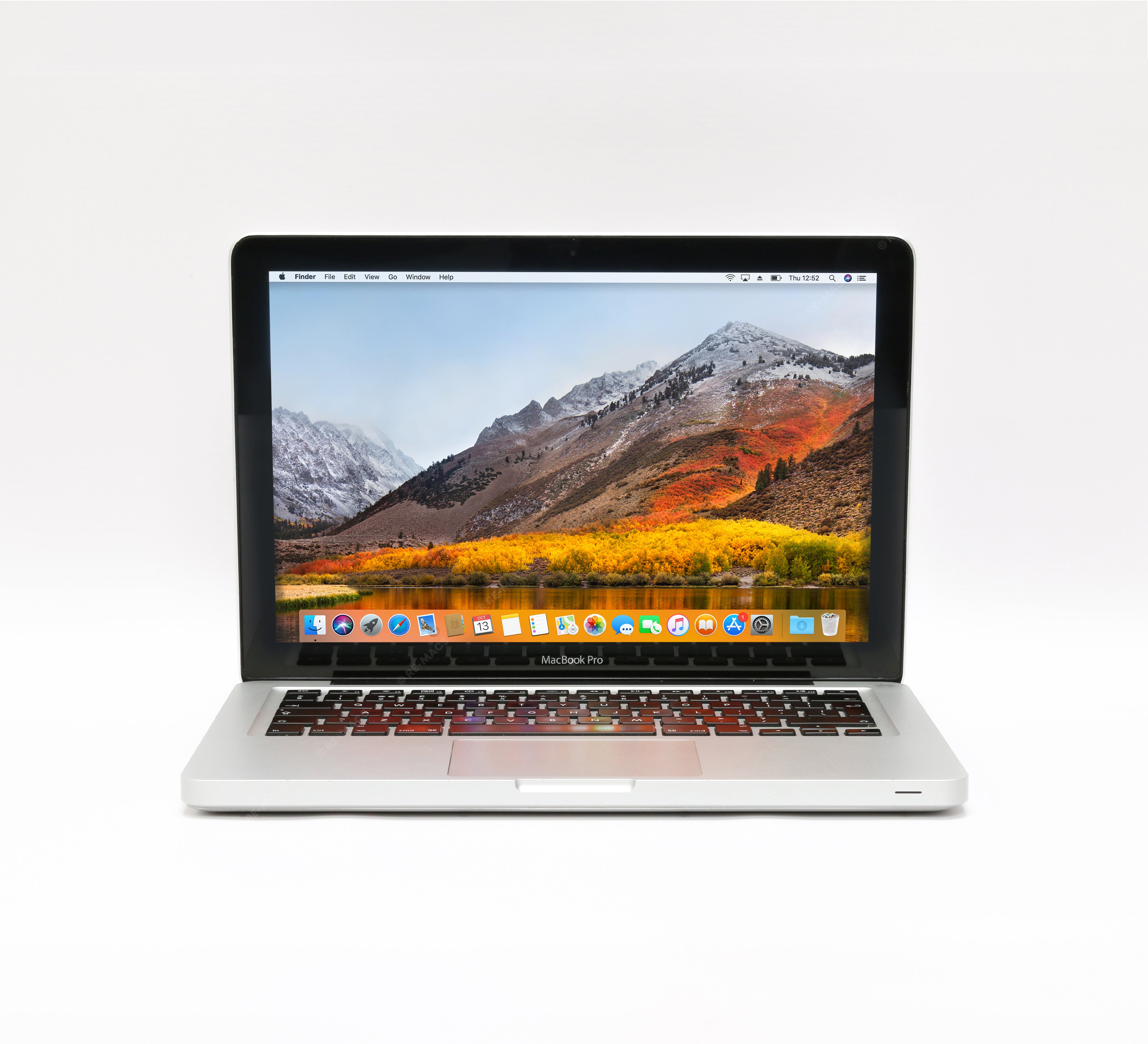 Apple Macbook Pro 13" (2012) Intel Core i7 2.9GHz, 8GB RAM, 750GB HDD, Silver - macOS Catalina Refurbished