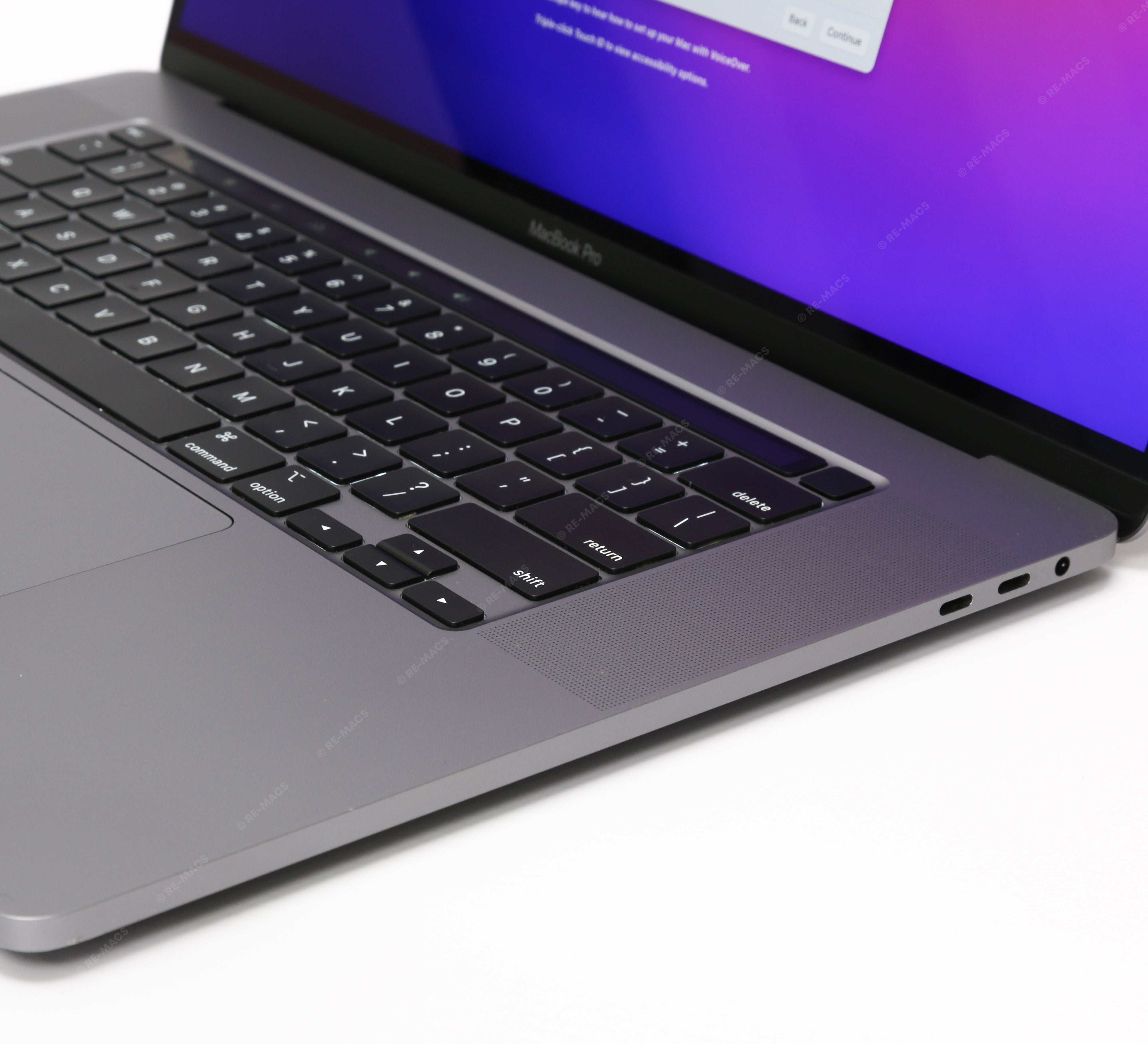 Apple Macbook Pro 16" (2019) Intel Core i7 2.6GHz, 16GB RAM, 512GB SSD, Space Gray - macOS Tahoe Refurbished