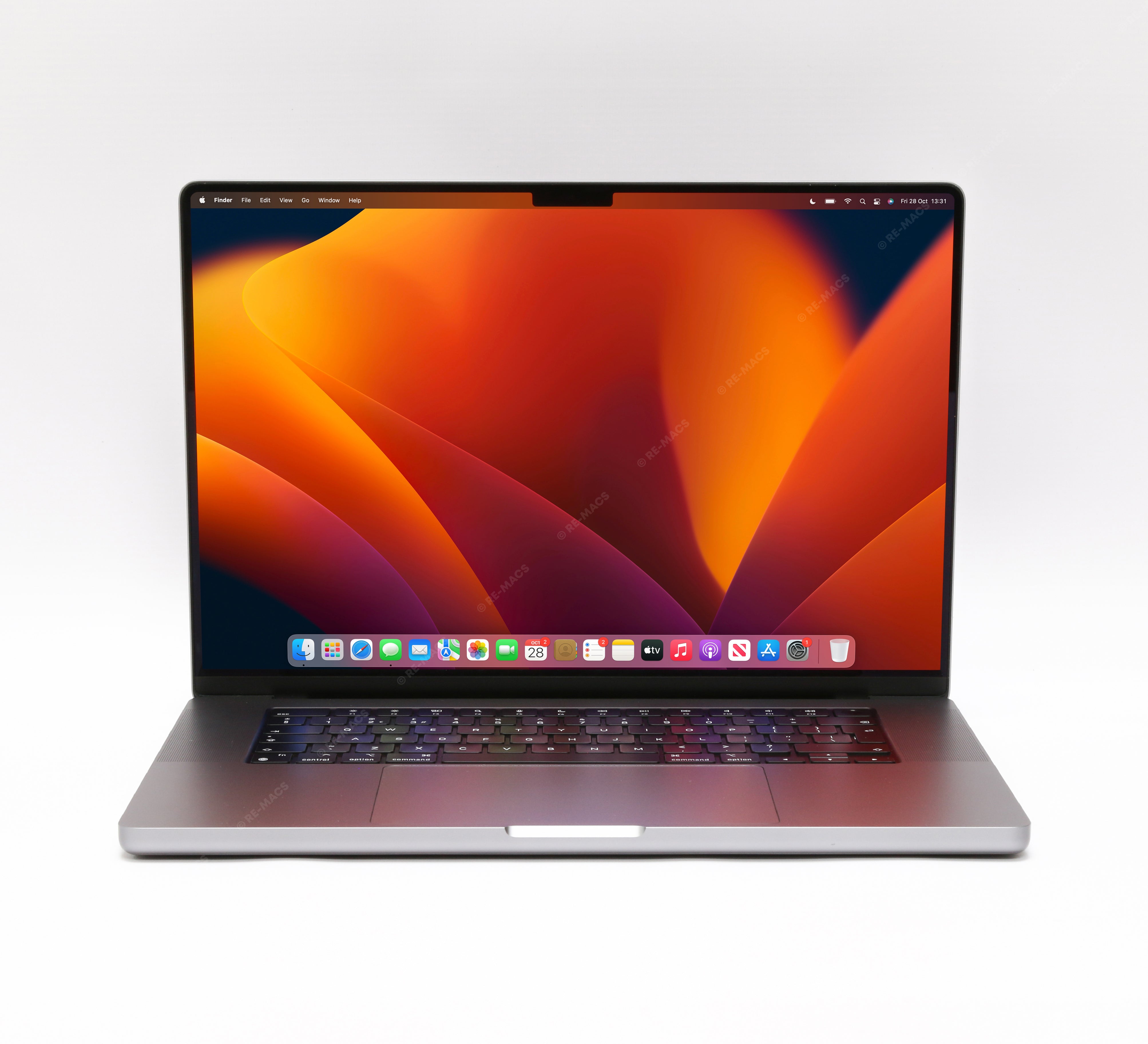 Apple Macbook Pro 16" (2021) M1 Pro, 16GB RAM, 1TB SSD, Space Gray - macOS Sequoia Refurbished (Copy)