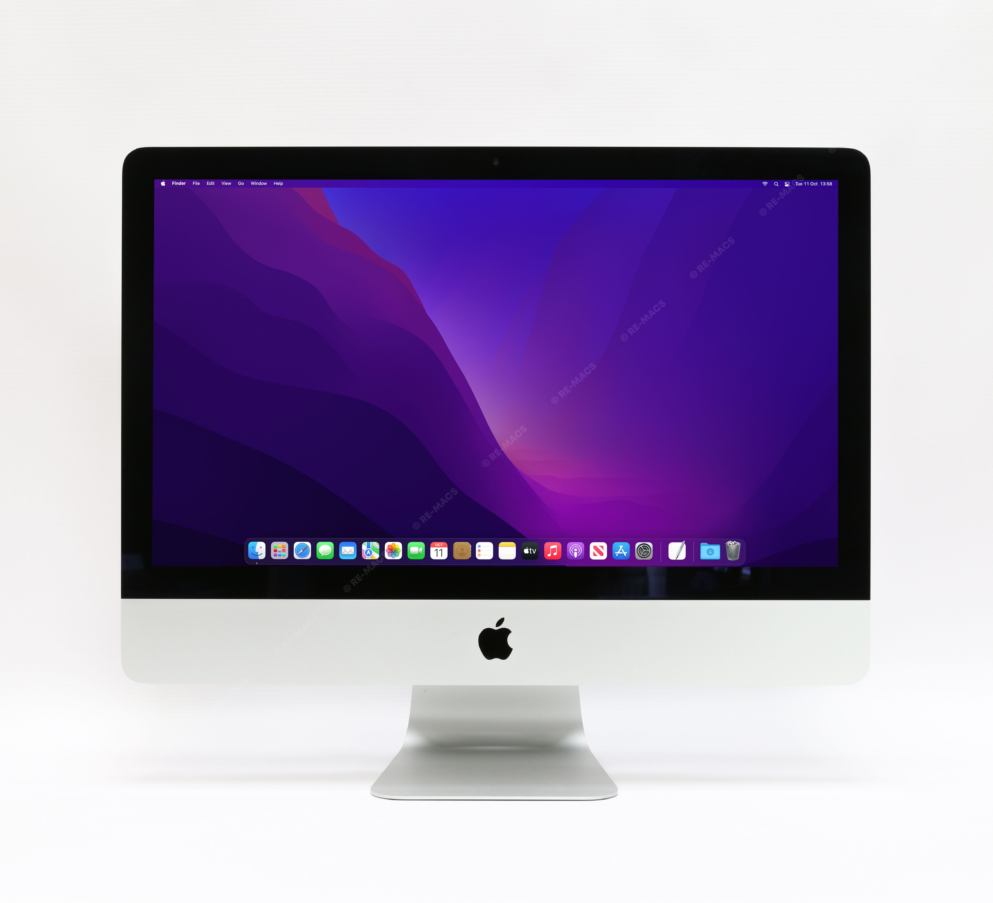 Apple iMac 21" (2017) Intel Core i5 2.3GHz, 8GB RAM, 1TB HDD, Silver - macOS Ventura Refurbished