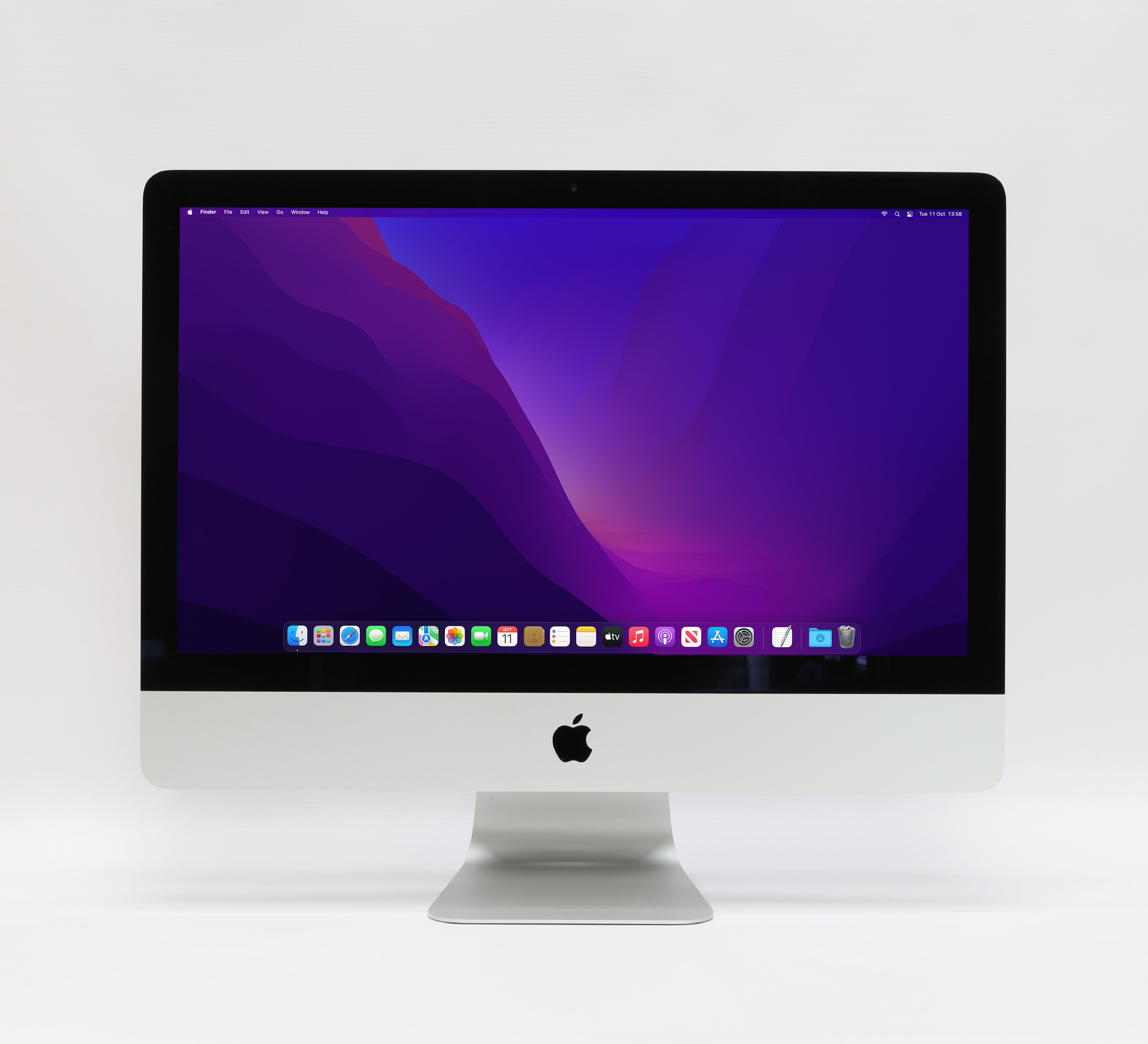 Apple iMac 21" (2017) 3.0GHz, 16GB RAM, 256GB SSD, Silver - macOS Ventura Refurbished