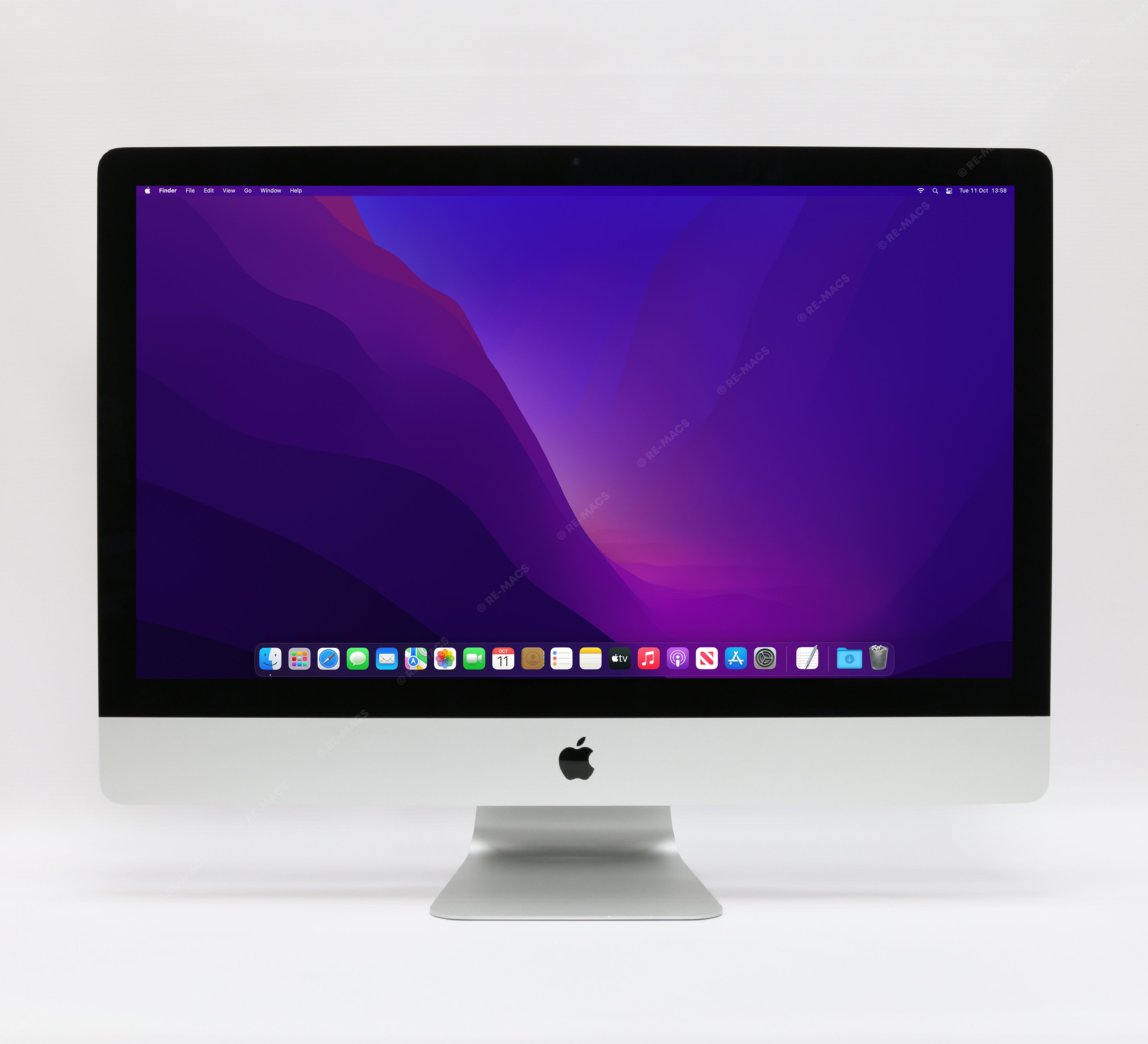 Apple iMac 27" (2015) Intel Core I5 3.2GHz, 16GB RAM, 256GB SSD, Silver - macOS Monterey Refurbished