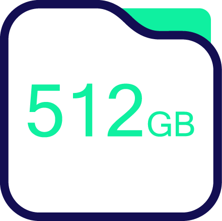 Storage 512GB