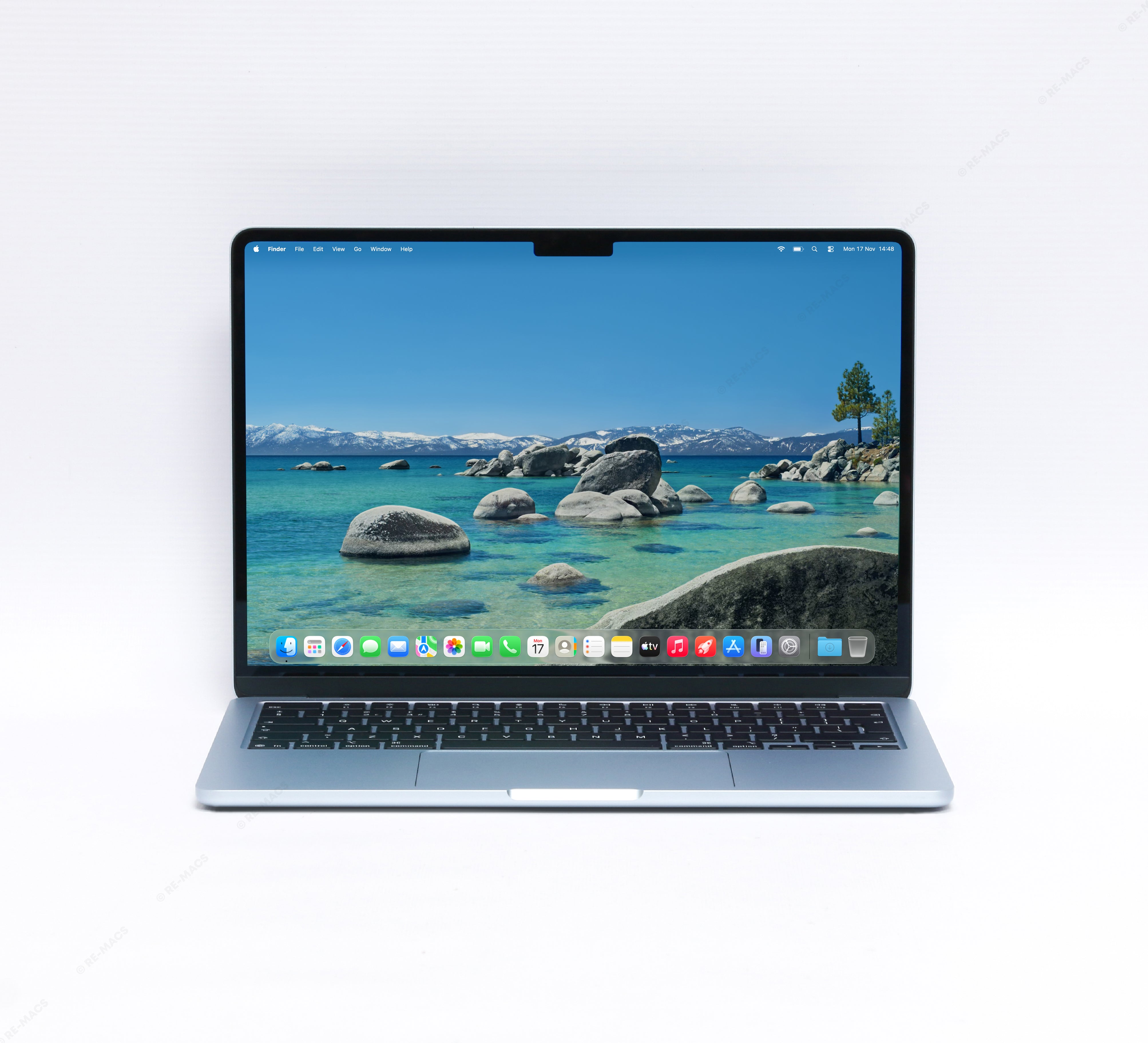 Apple Macbook Air 13" (2025) Silicon M4, 16GB RAM, 256GB SSD, Sky Blue - macOS Tahoe Refurbished