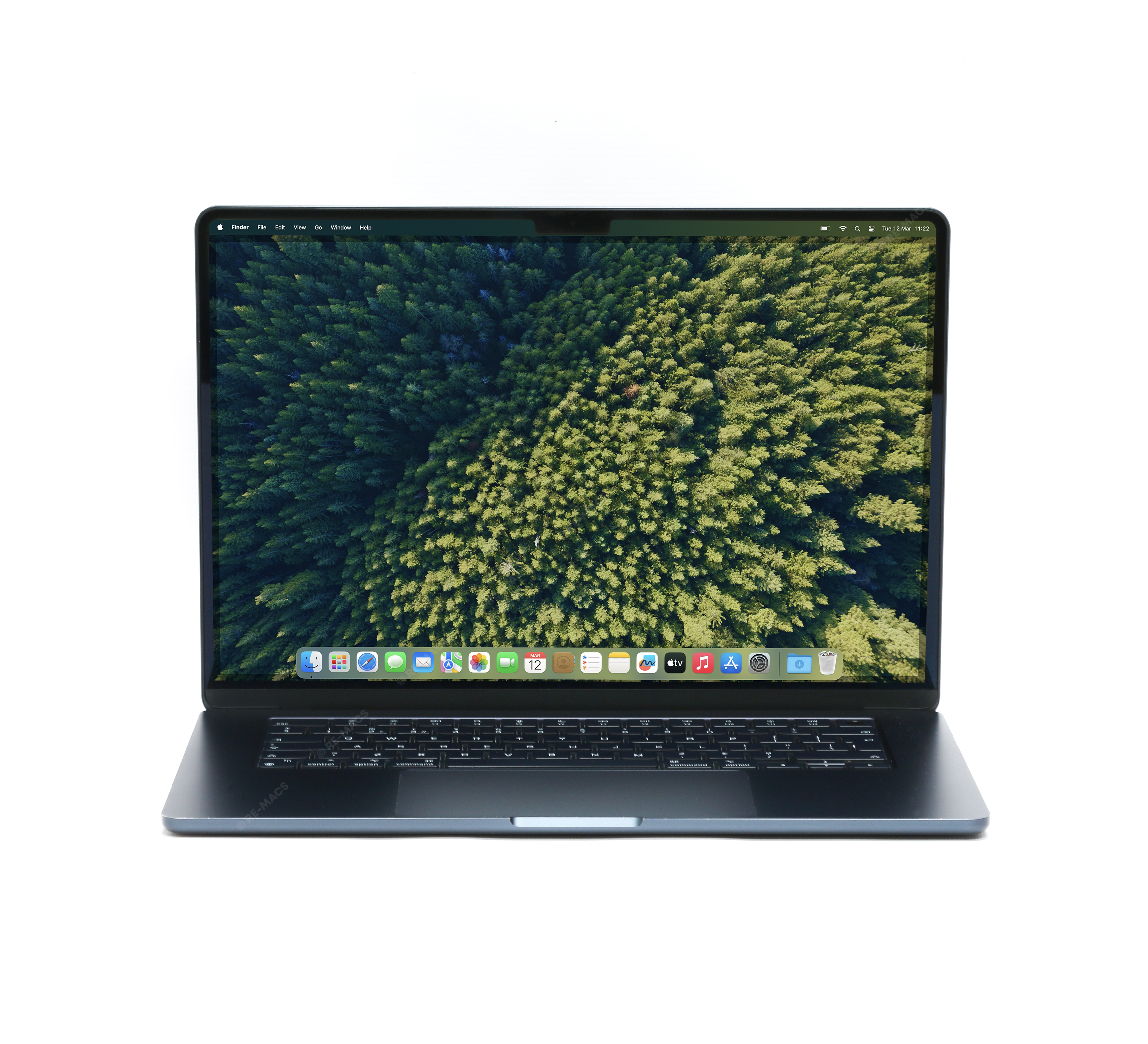 Apple Macbook Air 15" (2024) Silicon M3, 8GB RAM, 512GB SSD, Midnight - macOS Tahoe Refurbished