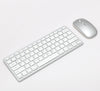 Wireless Keyboard and Mouse Combo Apple Mac Layout Bluetooth and 2.4GHz USB Dongle