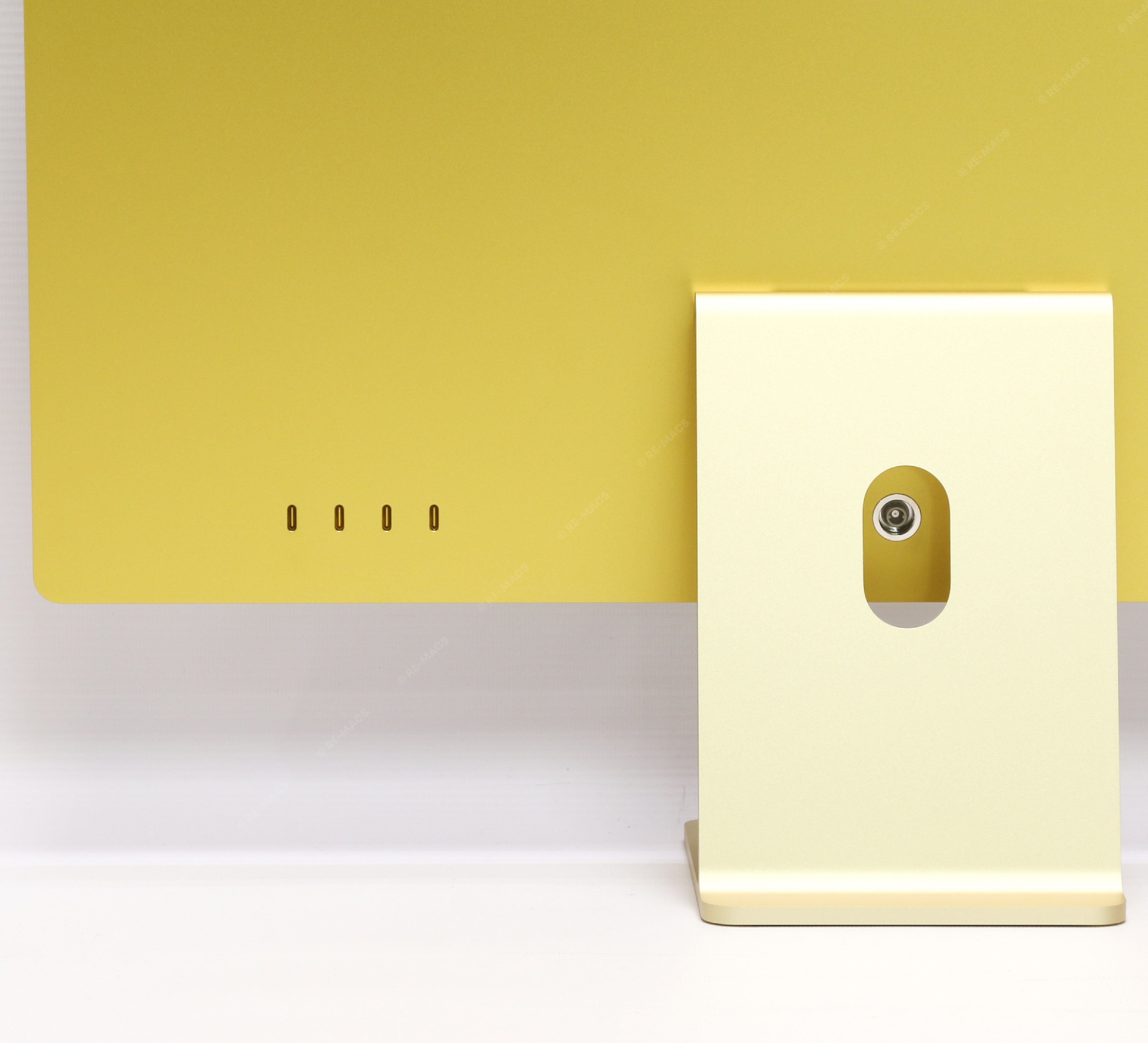 Apple iMac 24" (2024) Silicon M4, 16GB RAM, 256GB SSD, Yellow - macOS Tahoe Refurbished