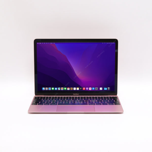 12-inch Apple MacBook Retina 1.2GHz Core M 8GB RAM 256GB SSD A1534 Mid 2017 Rose  Gold