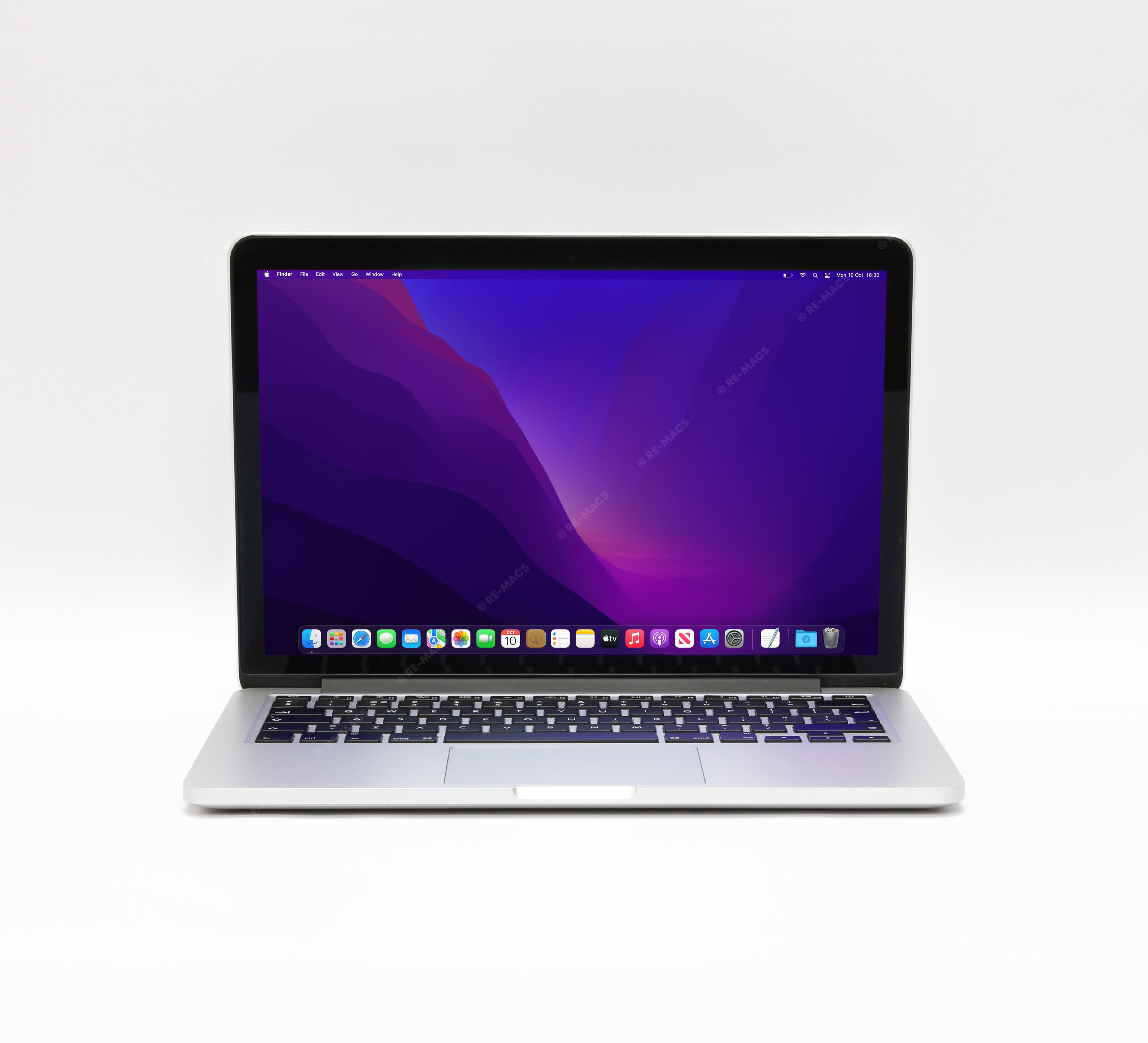 Apple Macbook Pro 13" (2015) Intel Core i7 2.7GHz 8GB RAM, 256GB Storage, Silver - mac OS Monterey