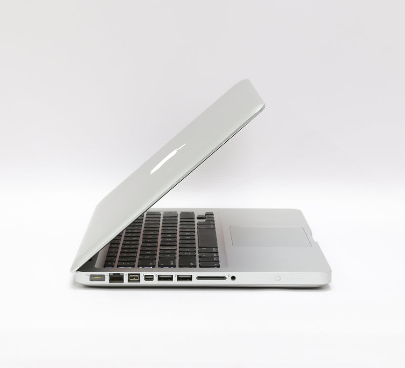 Apple Macbook Pro A1278 Silver 13" Mid 2012 Laptop Core i7-3520M, 2.90GHz, 8GB Ram, 256GB SSD with Sierra OSX & 12 Months Warranty (Refurbished)