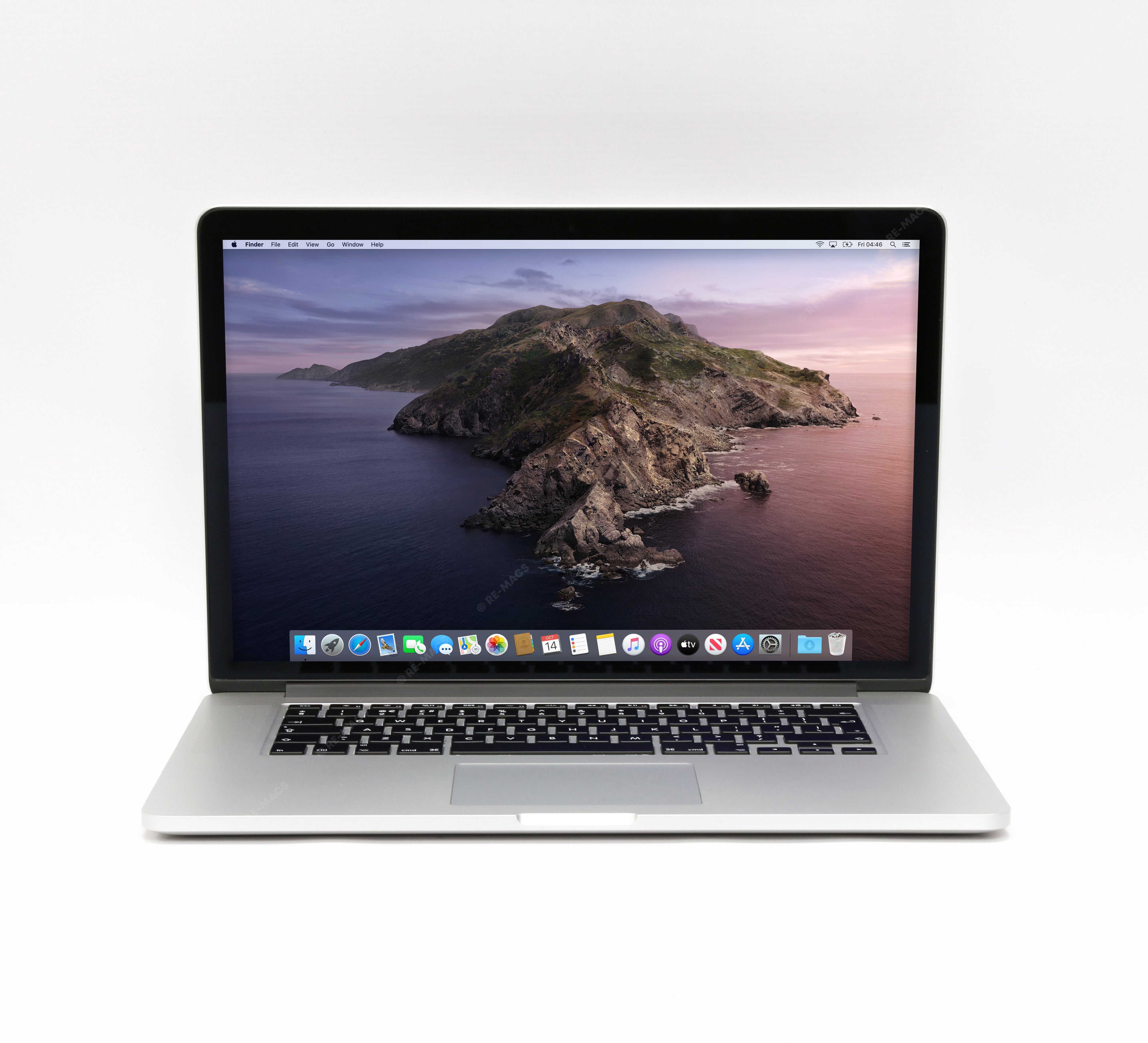 Apple Macbook Pro 15" (2012) Intel Core i7 2.3GHz 8GB RAM, 256GB SSD, Silver - mac OS Catalina