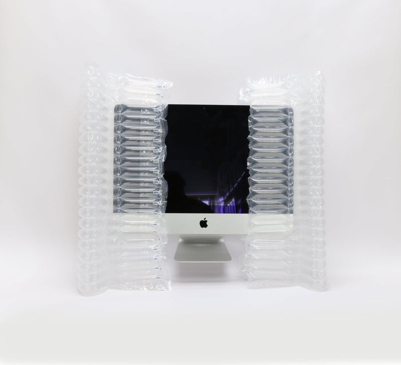 Double-Walled Shipping Box with Blow-Up Inserts for 27" Apple iMac