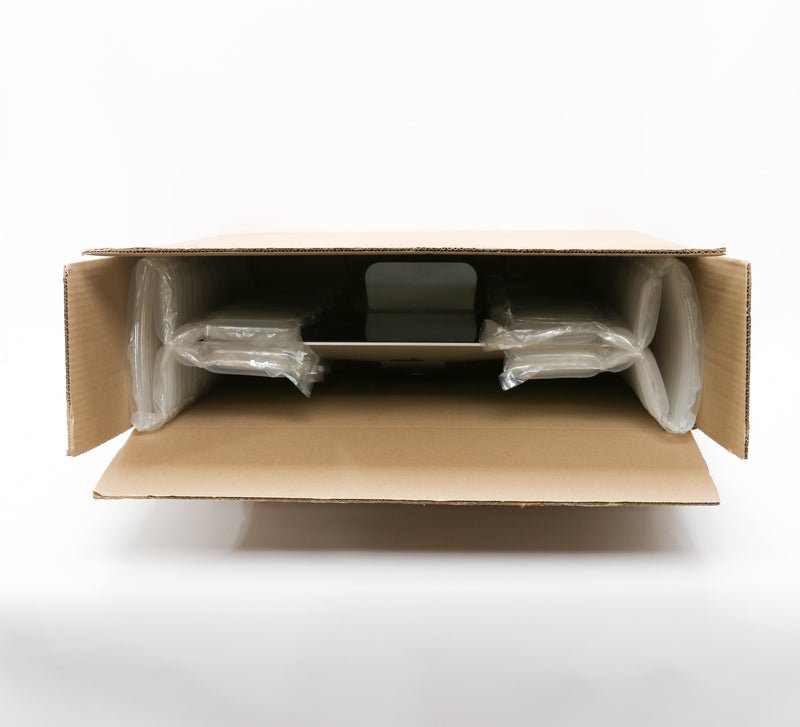 Double-Walled Shipping Box with Blow-Up Inserts for 27" Apple iMac