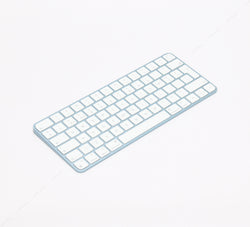 Apple Wireless Magic Keyboard A2449 With Touch ID Blue