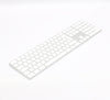 Apple Wireless Magic Keyboard 2 - full size with numeric keypad UK Layout (A1843) Extended