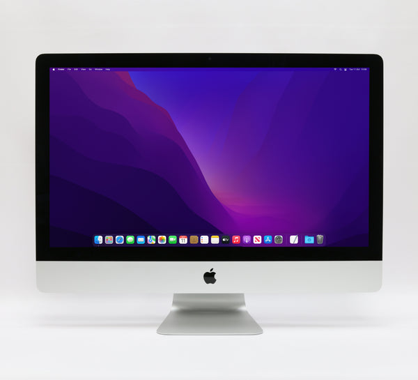 Late 2015 Apple iMac with 4.0GHz Intel Core i7 (27-inch, 8GB RAM, 2TB Fusion Drive Storage) - Silver